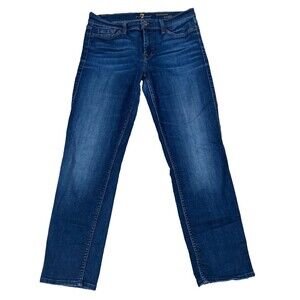 7 For All Mankind Jeans Women’s 29x27 Blue Denim Slim Fit Stretch Roxanne Ankle